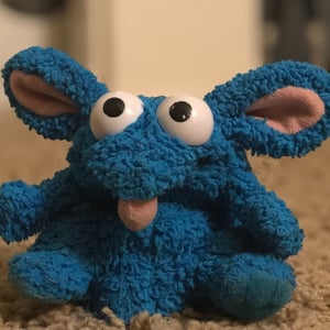 This is the Avatar Image for the Crisp Rat [StinkyBlueRat] AI Voice and Text to Speech Generator